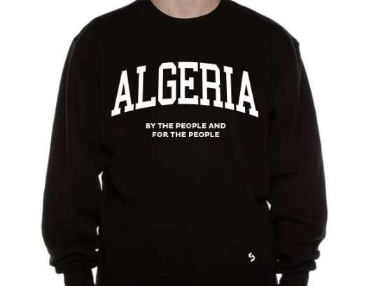 Algeria Sweatshirts / Algeria Shirt / Algeria Sweat Pants Map / Algeria Jersey / Grey Sweatshirts / Black Sweatshirts / Algeria Poster