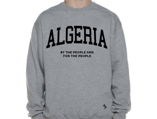 Algeria Sweatshirts / Algeria Shirt / Algeria Sweat Pants Map / Algeria Jersey / Grey Sweatshirts / Black Sweatshirts / Algeria Poster