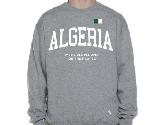 Algeria Sweatshirts / Algeria Shirt / Algeria Sweat Pants Map / Algeria Jersey / Grey Sweatshirts / Black Sweatshirts / Algeria Poster