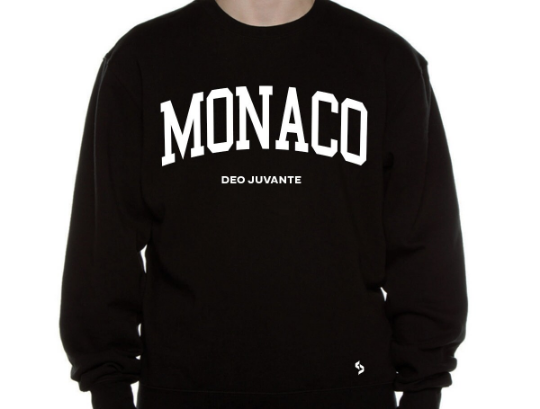 Monaco Sweatshirts / Monaco Shirt / Monaco Sweat Pants Map / Monaco Jersey / Grey Sweatshirts / Black Sweatshirts / Monaco Poster