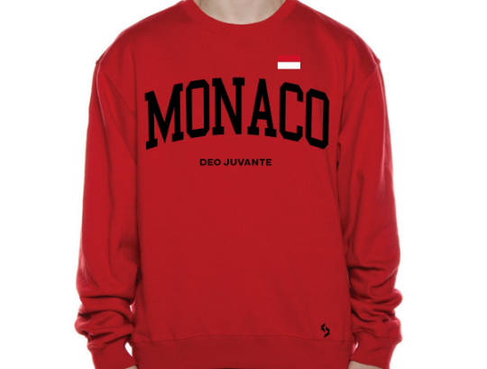 Monaco Sweatshirts / Monaco Shirt / Monaco Sweat Pants Map / Monaco Jersey / Grey Sweatshirts / Black Sweatshirts / Monaco Poster