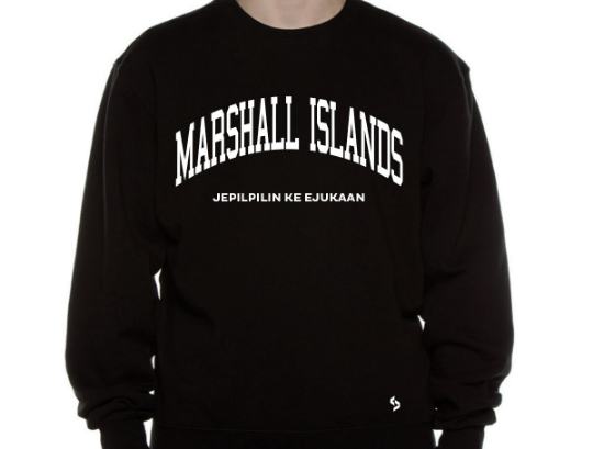 Marshall Islands Sweatshirts / Marshall Islands Shirt / Marshall Islands Sweat Pants Map / Marshall Islands Jersey / Grey Sweatshirts