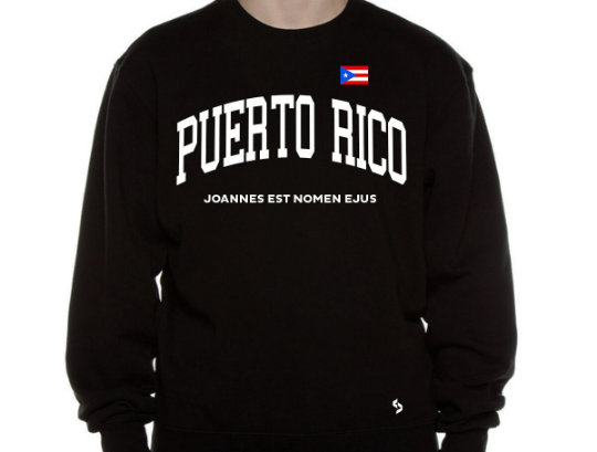 Puerto Rico Sweatshirts / Puerto Rico Shirt / Puerto Rico Sweat Pants Map / Puerto Rico Jersey / Grey Sweatshirts / Black Sweatshirts