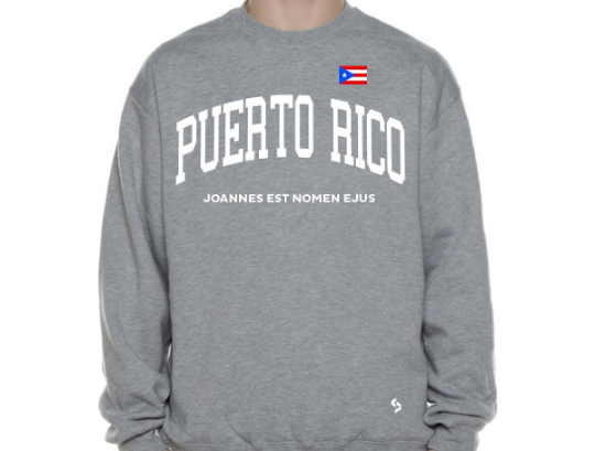 Puerto Rico Sweatshirts / Puerto Rico Shirt / Puerto Rico Sweat Pants Map / Puerto Rico Jersey / Grey Sweatshirts / Black Sweatshirts