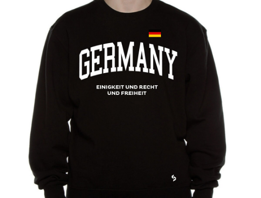 Germany Sweatshirts / Germany Shirt / Germany Sweat Pants Map / Germany Jersey / Grey Sweatshirts / Black Sweatshirts / Germany Poster