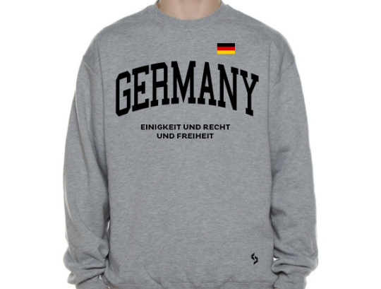 Germany Sweatshirts / Germany Shirt / Germany Sweat Pants Map / Germany Jersey / Grey Sweatshirts / Black Sweatshirts / Germany Poster