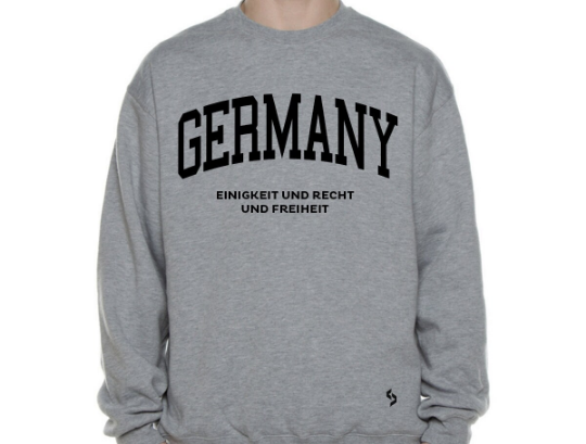 Germany Sweatshirts / Germany Shirt / Germany Sweat Pants Map / Germany Jersey / Grey Sweatshirts / Black Sweatshirts / Germany Poster