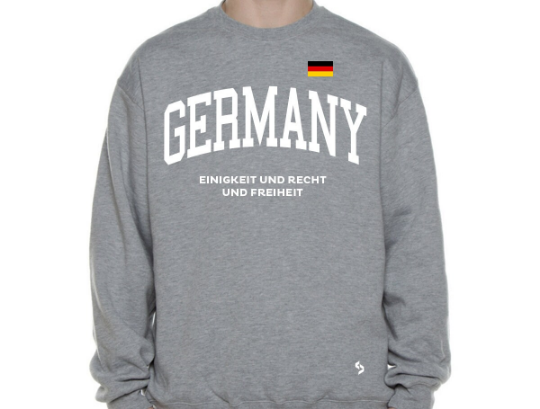 Germany Sweatshirts / Germany Shirt / Germany Sweat Pants Map / Germany Jersey / Grey Sweatshirts / Black Sweatshirts / Germany Poster