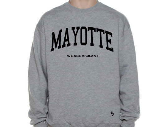 Mayotte Sweatshirts / Mayotte Shirt / Mayotte Sweat Pants Map / Mayotte Jersey / Grey Sweatshirts / Black Sweatshirts / Mayotte Poster