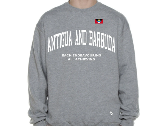 Antigua And Barbuda Sweatshirts / Antigua And Barbuda Shirt / Antigua And Barbuda Sweat Pants Map / Antigua And Barbuda Jersey