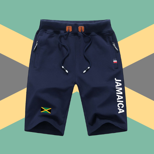 Jamaica Shorts / Jamaica Pants / Jamaica Shorts Flag / Jamaica Jersey / Grey Shorts / Black Shorts / Jamaica Poster / Jamaica Map /Men Women