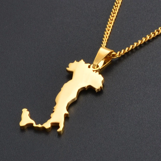18k Gold Plated Italy Necklace