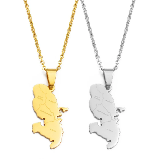 18K Gold Plated Martinique Necklace