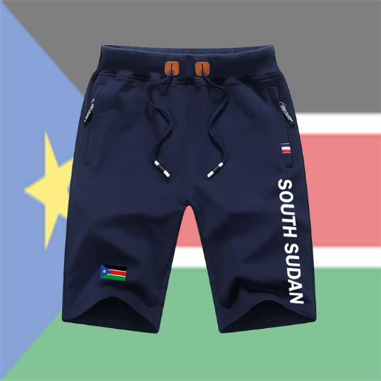 South Sudan Shorts / South Sudan Pants / South Sudan Shorts Flag / South Sudan Jersey / Grey Shorts / Black Shorts / South Sudan Poster