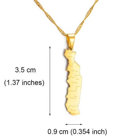 18K Gold Plated Togo Necklace