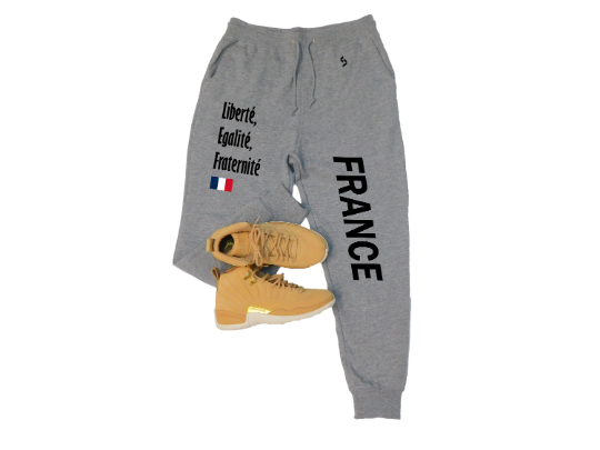 France Sweatpants / France Shirt / France Sweat Pants Map / France Jersey / Grey Sweatpants / Black Sweatpants / France Poster