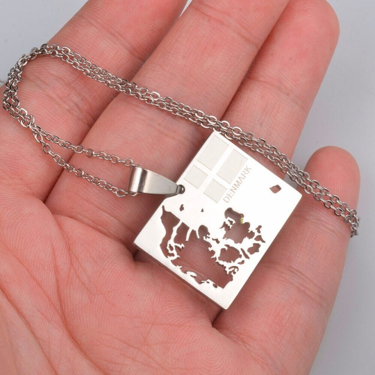 18K Gold Plated Denmark Necklace