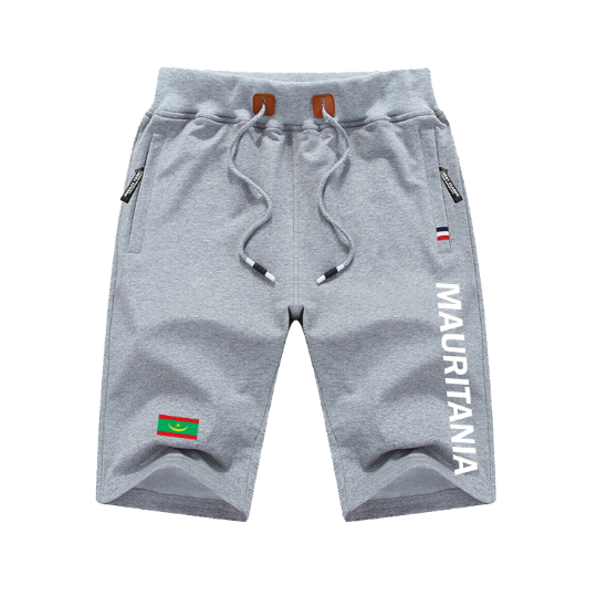 Mauritania Shorts / Mauritania Pants / Mauritania Shorts Flag / Mauritania Jersey / Grey Shorts / Black Shorts / Mauritania Poster