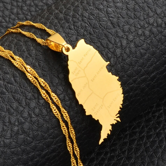 18k Gold Plated Grenada Necklace