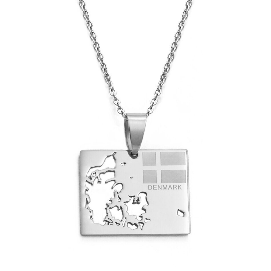 18K Gold Plated Denmark Necklace