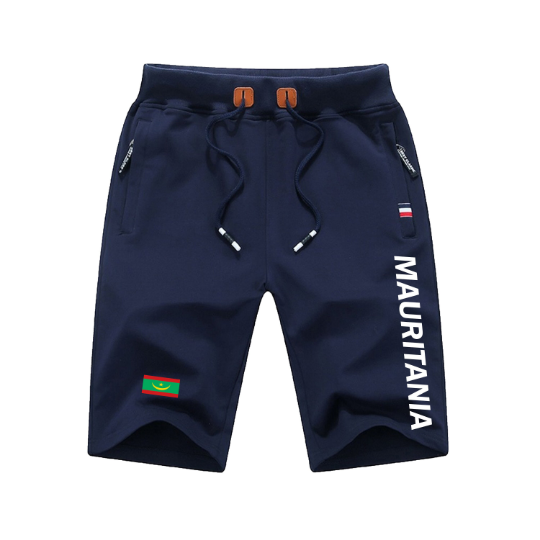 Mauritania Shorts / Mauritania Pants / Mauritania Shorts Flag / Mauritania Jersey / Grey Shorts / Black Shorts / Mauritania Poster