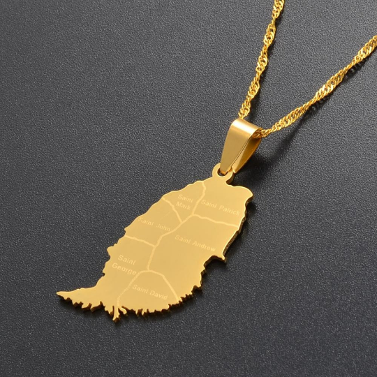 18k Gold Plated Grenada Necklace