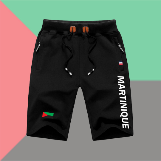 Martinique Shorts / Martinique Pants / Martinique Shorts Flag / Martinique Jersey / Grey Shorts / Black Shorts / Martinique Poster