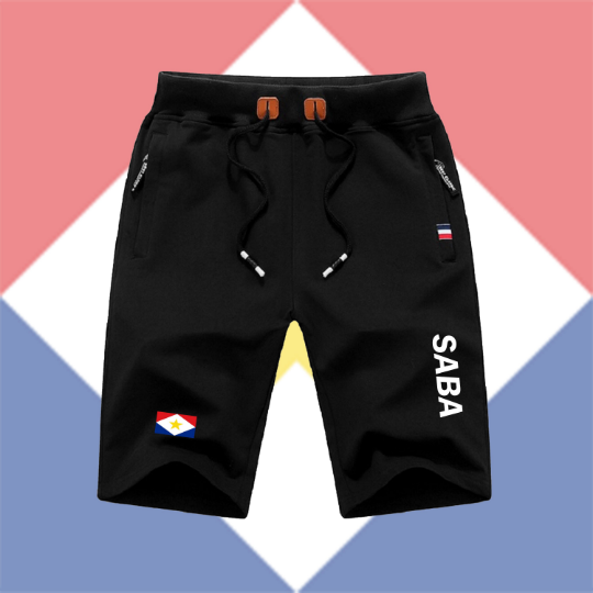 Saba Shorts / Saba Pants / Saba Shorts Flag / Saba Jersey / Grey Shorts / Black Shorts / Saba Poster / Saba Map / Men Women