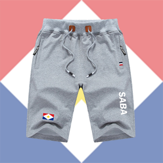 Saba Shorts / Saba Pants / Saba Shorts Flag / Saba Jersey / Grey Shorts / Black Shorts / Saba Poster / Saba Map / Men Women