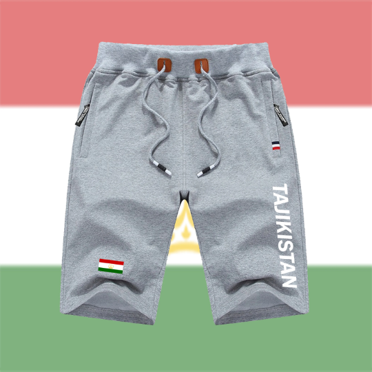 Tajikistan Shorts / Tajikistan Pants / Tajikistan Shorts Flag / Tajikistan Jersey / Grey Shorts / Black Shorts / Tajikistan Poster