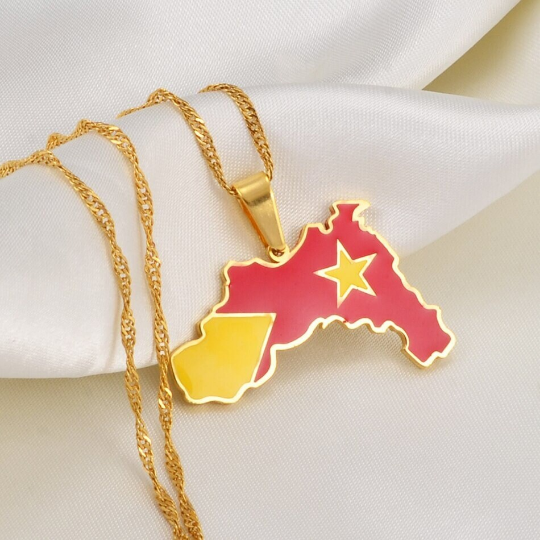 18K Gold Plated Ethiopia Tigray Necklace