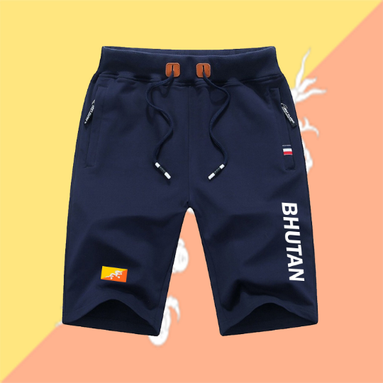 Bhutan Shorts / Bhutan Pants / Bhutan Shorts Flag / Bhutan Jersey / Grey Shorts / Black Shorts / Bhutan Poster / Bhutan Map / Men Women