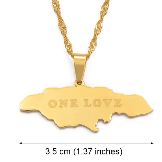18K Gold Plated Jamaica Necklace