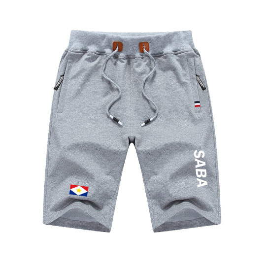 Saba Shorts / Saba Pants / Saba Shorts Flag / Saba Jersey / Grey Shorts / Black Shorts / Saba Poster / Saba Map / Men Women