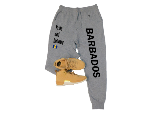 Barbados Sweatpants / Barbados Shirt / Barbados Sweat Pants Map / Barbados Jersey / Grey Sweatpants / Black Sweatpants / Barbados Poster