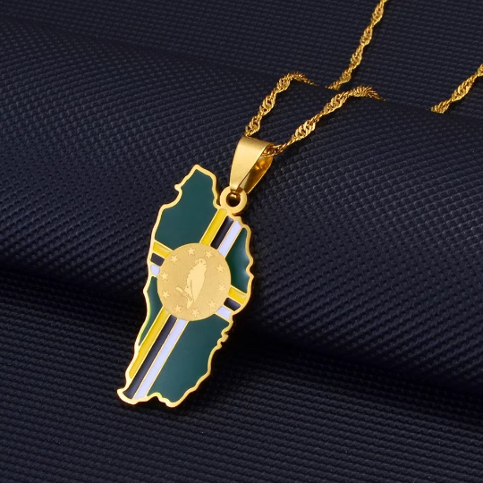 18K Gold Plated Dominica Necklace