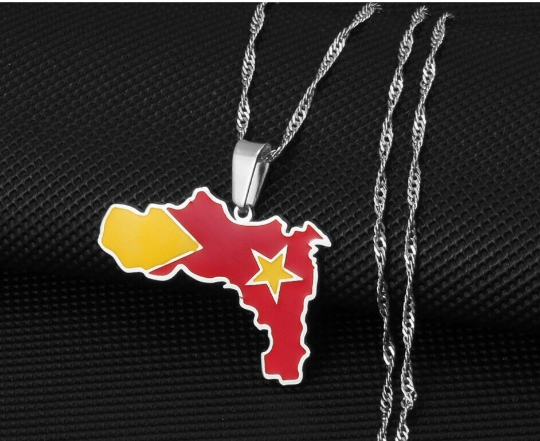 18K Gold Plated Ethiopia Tigray Necklace