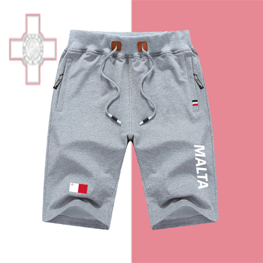 Malta Shorts / Malta Pants / Malta Shorts Flag / Malta Jersey / Grey Shorts / Black Shorts / Malta Poster / Malta Map / Men Women