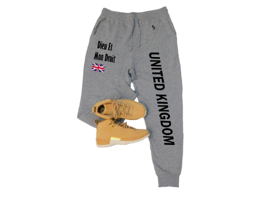 United Kingdom Sweatpants / United Kingdom Shirt / United Kingdom Sweat Pants Map / Grey Sweatpant / Black Sweatpant / United Kingdom Poster