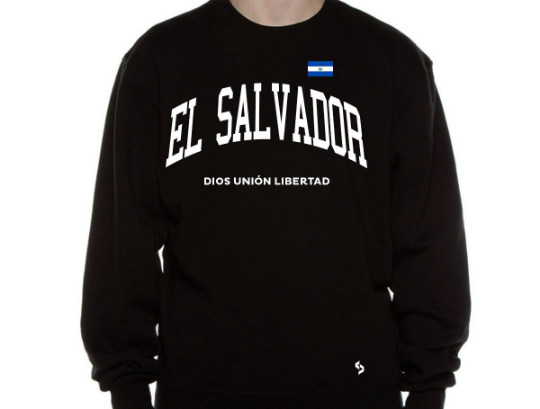 El Salvador Sweatshirts / El Salvador Shirt / El Salvador Sweat Pants Map / El Salvador Jersey / Grey Sweatshirts / Black Sweatshirts