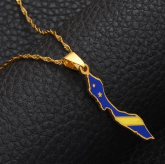 18K Gold Plated Curacao Necklace