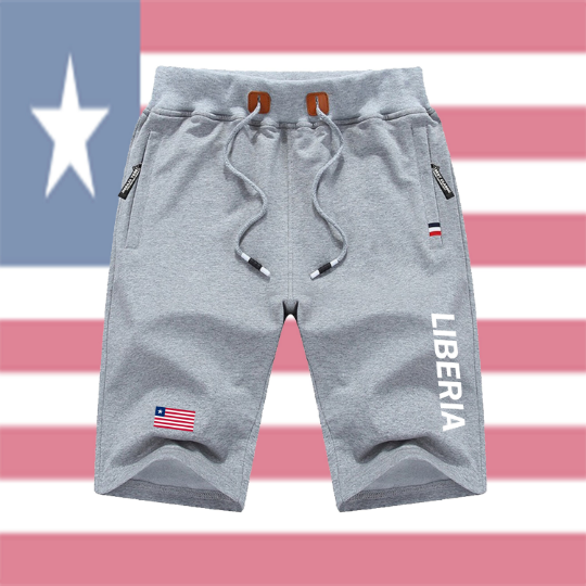 Liberia Shorts / Liberia Pants / Liberia Shorts Flag / Liberia Jersey / Grey Shorts / Black Shorts / Liberia Poster / Liberia Map / Men