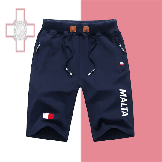 Malta Shorts / Malta Pants / Malta Shorts Flag / Malta Jersey / Grey Shorts / Black Shorts / Malta Poster / Malta Map / Men Women