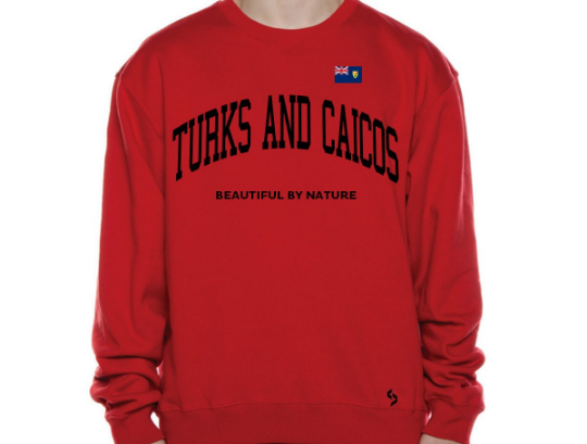 Turks and Caicos Sweatshirts / Turks and Caicos Shirt / Turks and Caicos Sweat Pants Map / Turks and Caicos Jersey / Grey Sweatshirts