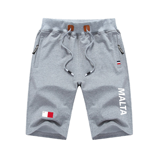 Malta Shorts / Malta Pants / Malta Shorts Flag / Malta Jersey / Grey Shorts / Black Shorts / Malta Poster / Malta Map / Men Women