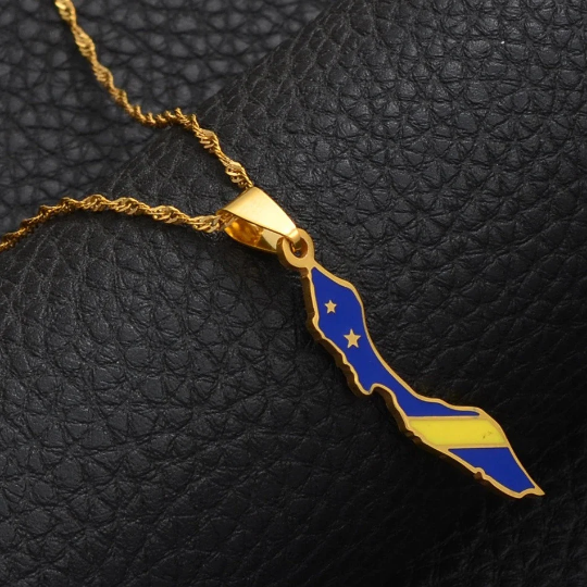 18K Gold Plated Curacao Necklace