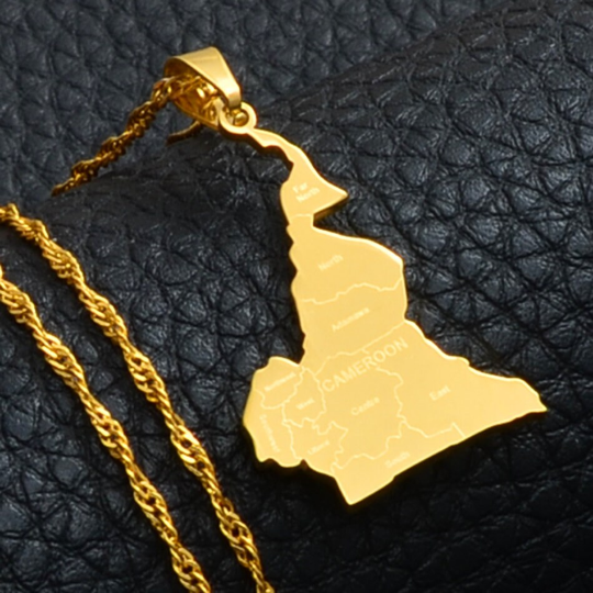 18K Gold Plated Cameroon Necklace