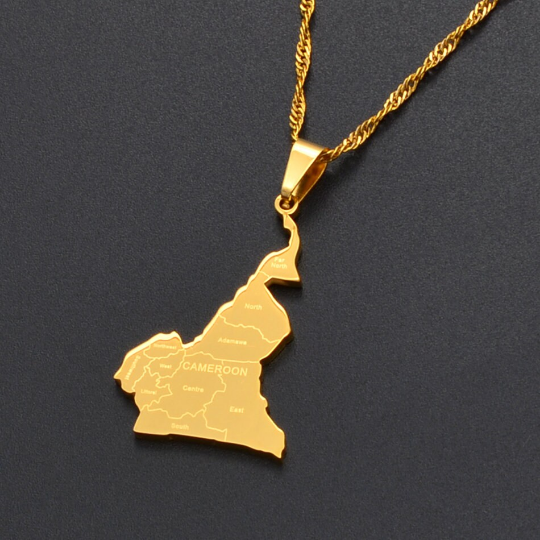 18K Gold Plated Cameroon Necklace