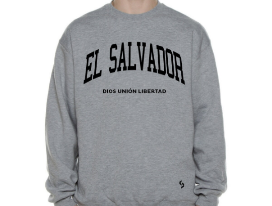 El Salvador Sweatshirts / El Salvador Shirt / El Salvador Sweat Pants Map / El Salvador Jersey / Grey Sweatshirts / Black Sweatshirts