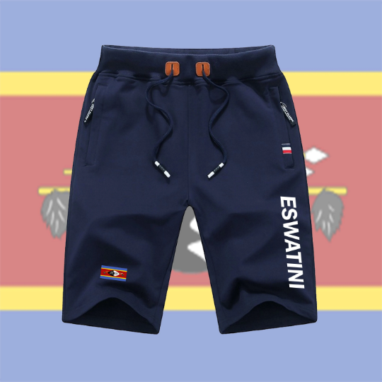 Eswatini Shorts / Eswatini Pants / Eswatini Shorts Flag / Eswatini Jersey / Grey Shorts / Black Shorts / Eswatini Poster / Eswatini Map